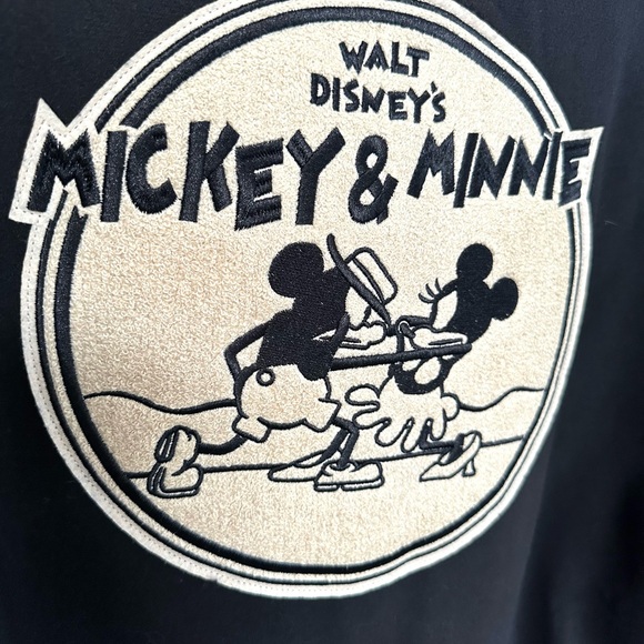 Disney Retro Mickey/Minnie Varsity Jacket az Large unisex - Picture 7 of 8